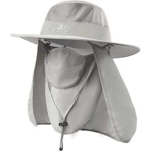 Fishing Hat,Sun Cap with UPF 50+ Sun Protection and Neck Flap,for Men and Women